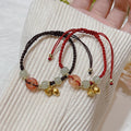 Crystal Lucky Peace and Love Glaze Bracelet Yuan Bao Retro Ruyi Beaded Bracelet Jewelry Wholesale Women