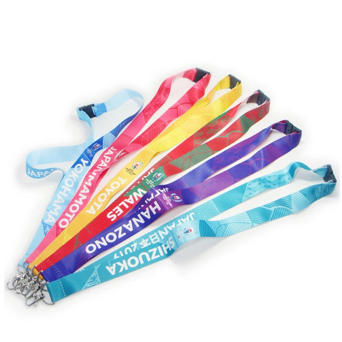 Premium Dye Sublimation Eco-Friendly Durable Polyester Lanyard Dog Hook Safety Buckle for Promotional Gifts Advertising Items