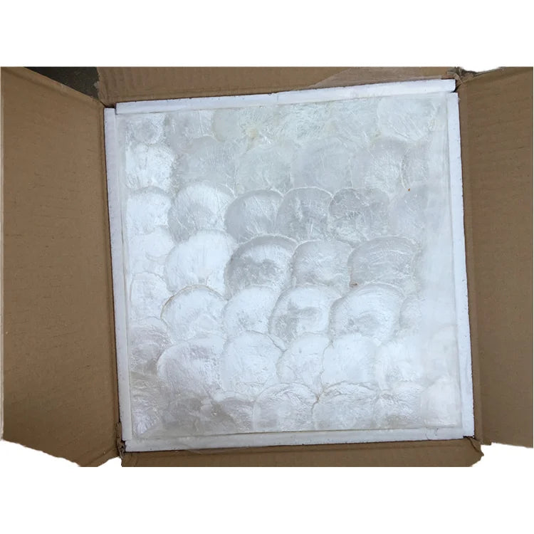 DTH STONE Modern Style Nature Capiz Shell Mosaic Tile Interior Tiles for Home DIY Furniture Decoration Walls Parquet Top Grade