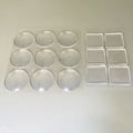Nano Gel Tape Clear Double Sided Adhesive Pads Washable Traceless Squares Sticky Patch for Wall Mounting Hanging DIY Craft