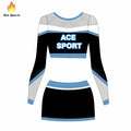 Ace Sports Wholesale Girls Rhythmic Gymnastics Leotard Sparkly Shiny Ballet Leotards Rhinestone Cheerleading Uniforms