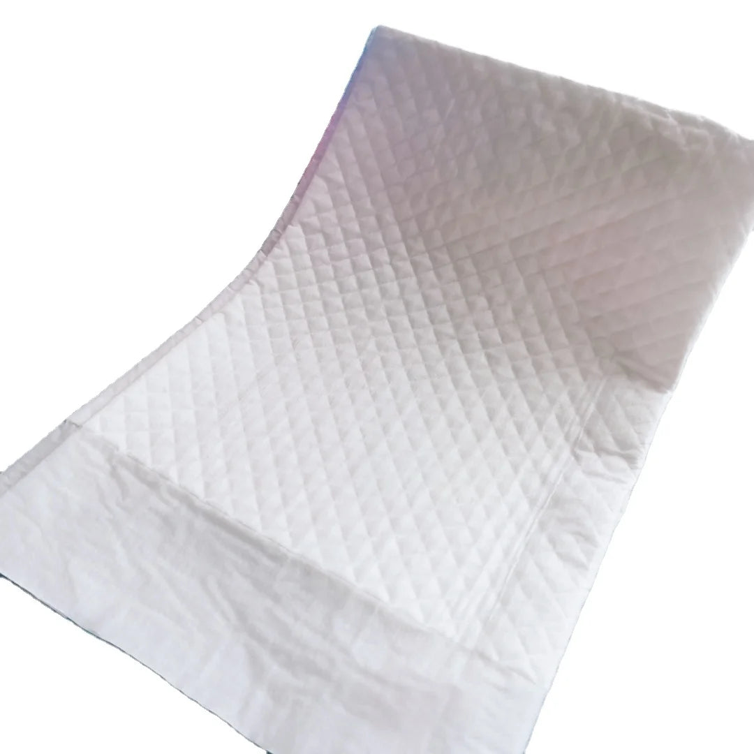 Adult Personal Care Bed Pads Disposable Material Fluff Pulp Waterproof Incontinence Underpad