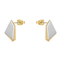 Original Design 18K Gold Plated Brass Jewelry New in Meteorite Ear Stud for Women Gift Accessories Earrings E221449