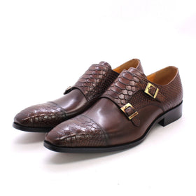 Fashion New Arrived Leather Boat Shoes in Big Sizes Brown Shoes Men