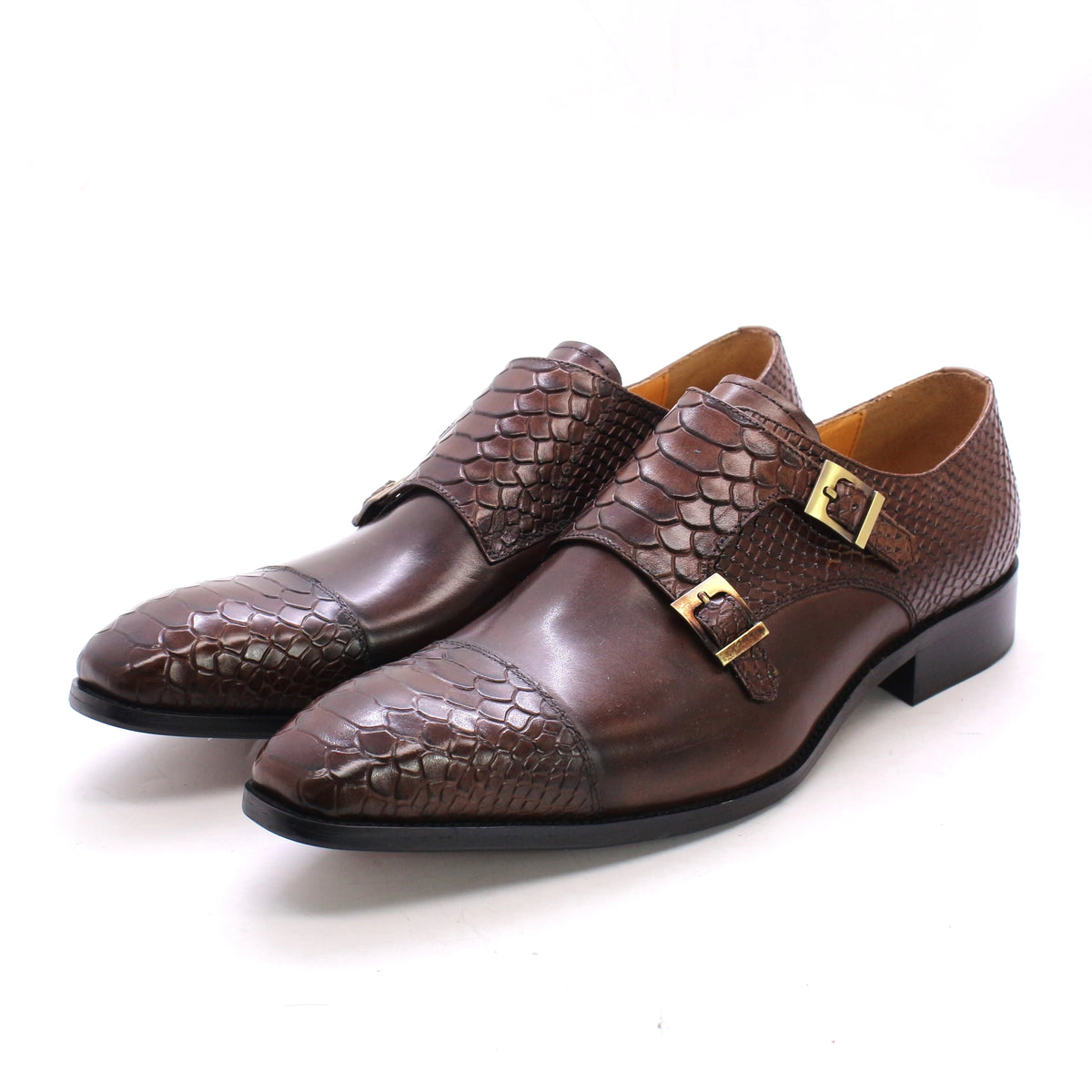 Fashion New Arrived Leather Boat Shoes in Big Sizes Brown Shoes Men