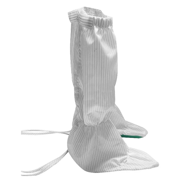 ALLESD Reliable Supplier Cleanroom Flat Soft Sole ESD Shoe Cover for Clean Room Laboratory Shoes Boot ESD Shoe Cover
