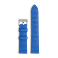 Custom 20mm 22mm Luxurious Fluorine Watch Bands Blue FKM Rubber Diver Watch Strap