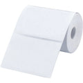 Custom  Blank White Stickers Roll Waterproof  Vinyl or Paper Sticker Product Logo Label