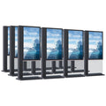 Super thin kiosk tv antenna wifi signage 43 55 inch outdoor capacitive screen lcd display digital billboard outdoor advertising