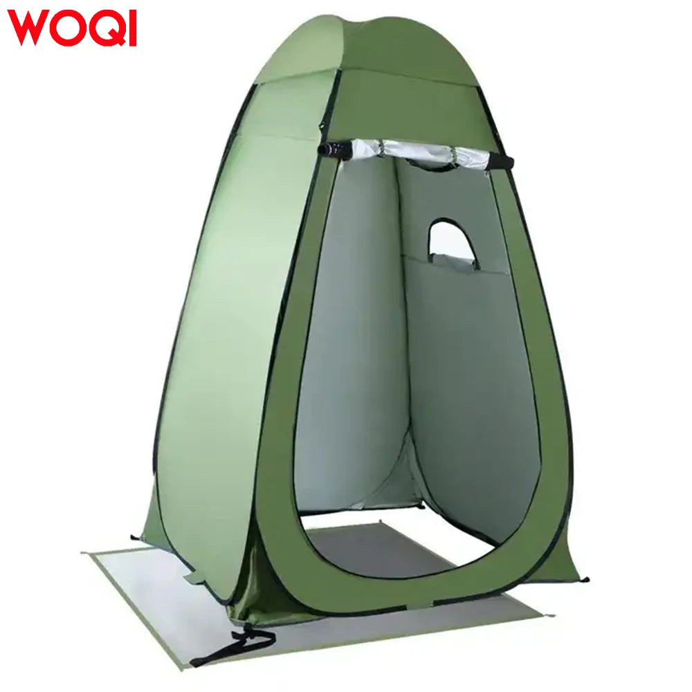 WOQI Shower Tent Pop up Suitable Toilet Shower Bathroom for Outdoor Activity Long Journey Equipment