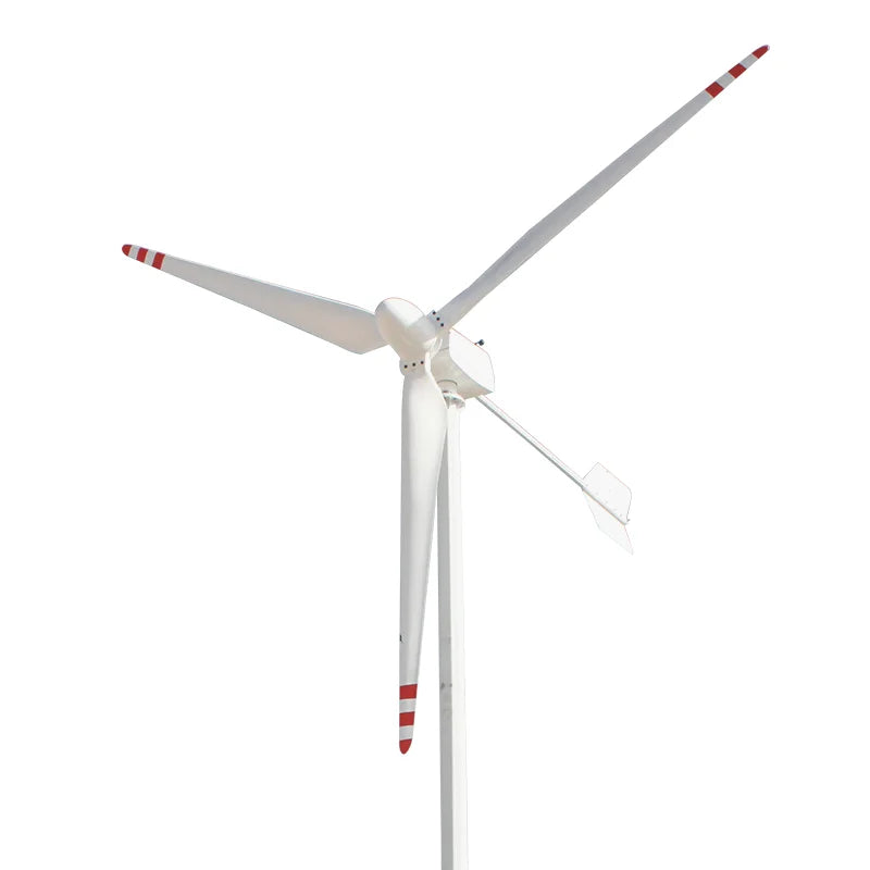 100kw Wind Energy Turbine Generator Electronic Control 100000w Horizontal Axis Wind Turbine 240V/380V/440V for Factory Home Use