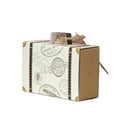 European Style Kraft Paper Wedding Candy Packaging Container Mini Suitcase Candy Boxes