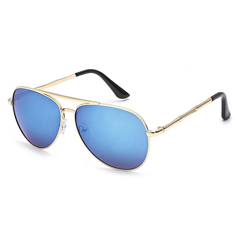 2023 Newest Fashion 7 Colors Classic Trendy Reflective Sunglasses Women Men Eyewear Shade Sun Glasses Wholesale Custom Goggles
