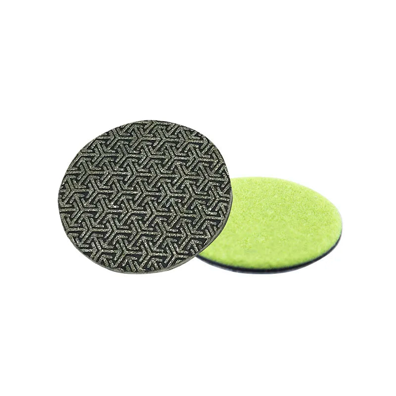 2 Inch Electroplated Flexible Diamond Polishing Pads 50mm Stone Porcelain Tile Polishing Disc
