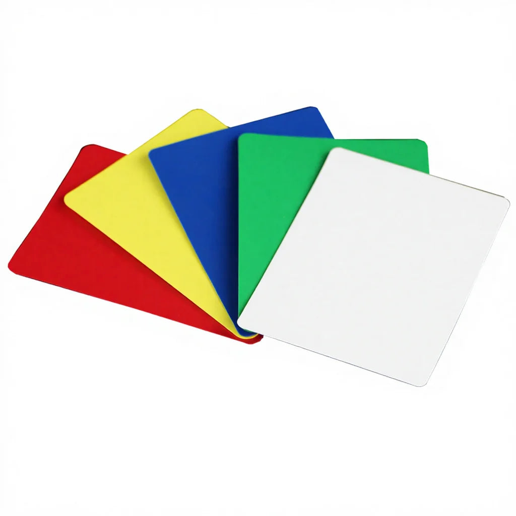 QINLON 5 Colors PVC Poker & Cutting Cards Durable Waterproof 10PC 88x63mm Model QL-CC-01 for Poker Gaming