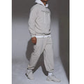 E220416 Custom Mens Sets Sportswear 2 Pieces Custom Sweat Suit Tracksuit Sweatsuit Unisex Sets Men's Sportswear Hoodie Set