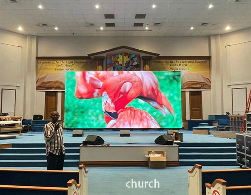 Hot Selling Stage Background Screen Outdoor Led Display Screen P3.91 Indoor Led Panel Video for Led Church Screen
