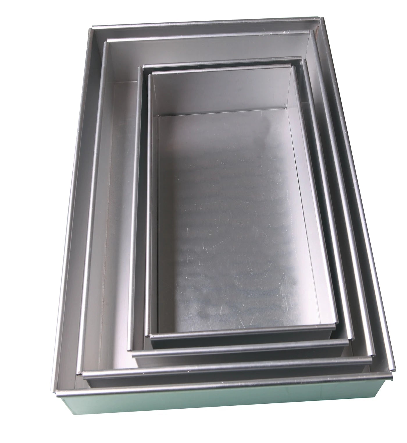12x8 Inch Rectangular Baking Pan Cake Pan Aluminum Baking Utensils Customized Fixed Bottom Movable Bottom Bread Mold