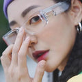 2022 Luxury New Fashion Candy Color Sunglasses for Women Men Rectangle Gradient Womens Retro Small square Frame Sunglasses