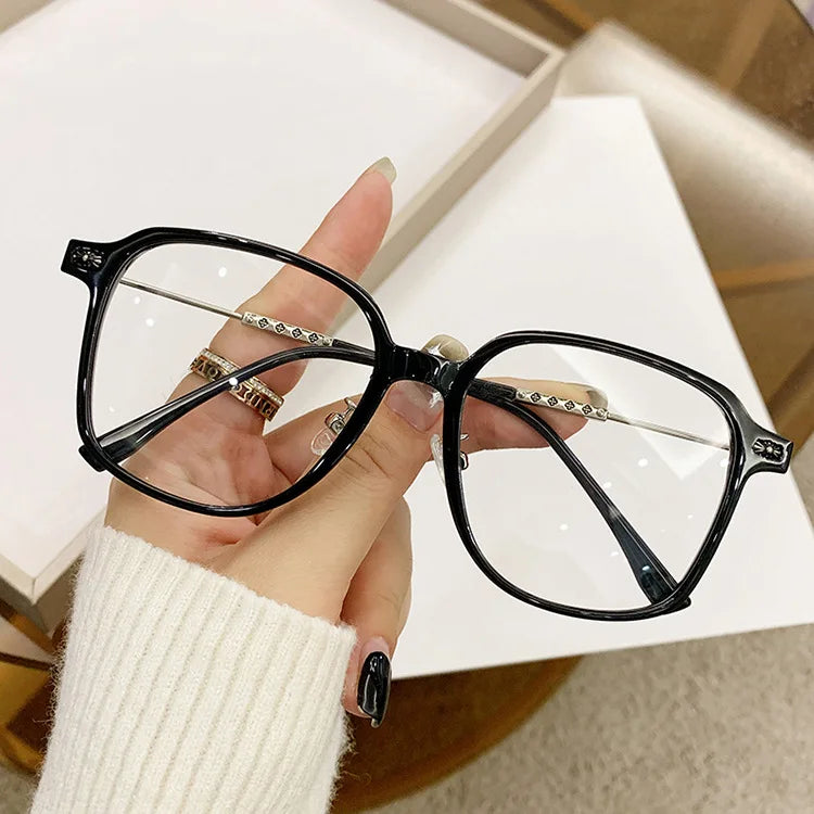 Custom TR90 Photo Gray Anti Blue Light Eyeglasses Frames Men and Women's TR90 Glasses