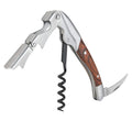Factory Price Rosewood With Pu Leather Bag Wine Opener Stainless Steel Corkscrew Wine Bottle Cork Screw Opener Corkscrew