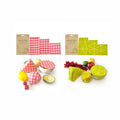 Customizable Wholesale Reusable Washable Biodegradable Beeswax Food Wrap for Storage