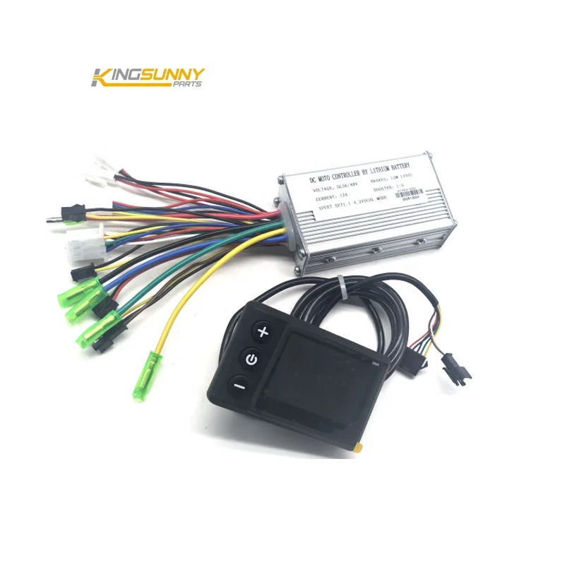 48V 36V 17A Controller Kit S866 Colorful Display for Electric Bicycle Solar Powered Dashboard Parts Rear Carrier Battery