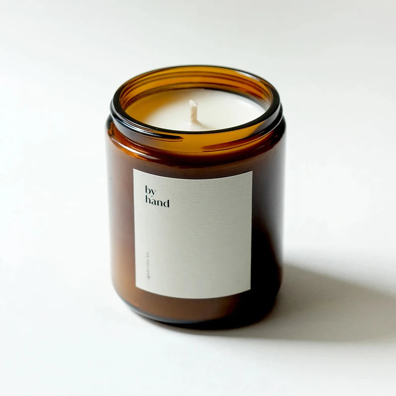 Private Label Aroma Natural 250ml Custom Aromatherapy Soy Wax Body Healing Candles Scented Luxury in Glass Jar with Tin Lids