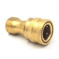 SALNYA KZD 3/8 Inch Carbon Steel High Pressure Forged Quick Disconnect Coupling Zinc Plating NPT/G/BSP Thread for Machinery Use