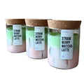Handmade Coconut Latte Scented Gel Candle in Glass Jar Popular Coffee Shop Decorative Centerpiece for Easter & Diwali