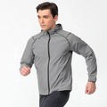 Sweatpants and Jacket Set Workout Mens Breathable Jackets Hoodie Windproof Joggers Wears Gym Fitness for Mens