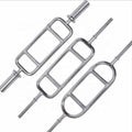 FDFIT Chromed Dumbbell Weight Lifting Triceps Bar Threaded Weight  Fitness Weightlifting Barbell