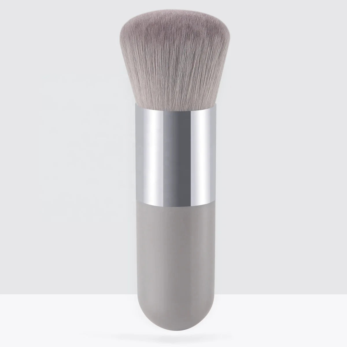 Wholesale Single Big Foundation Makeup Brush Powder Blush Kabuki Brush Cosmetic Tools Synthetic Hair Wooden Face Brush