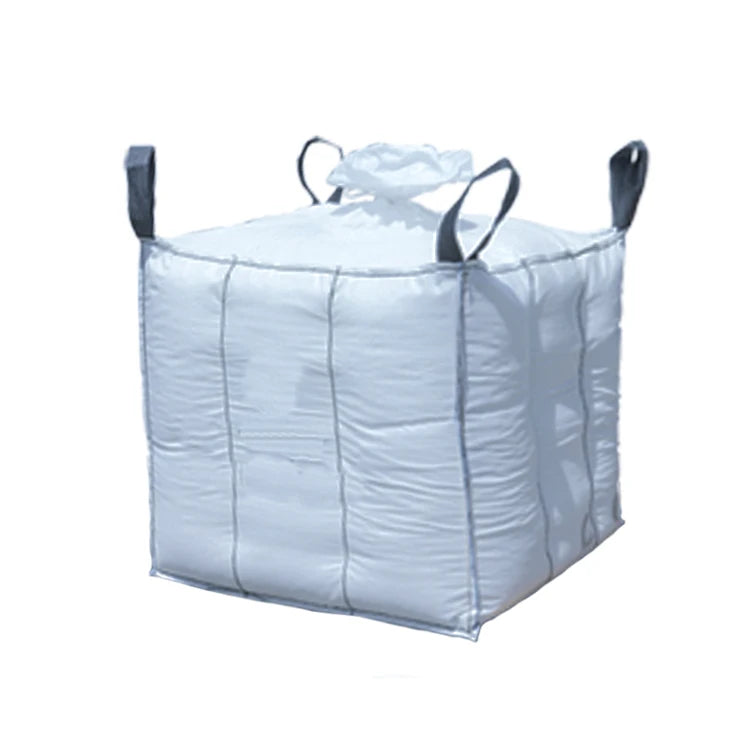 EGP China Supplier Customized Top Duffle Bottom Flat Cement Bag for Construction Waste