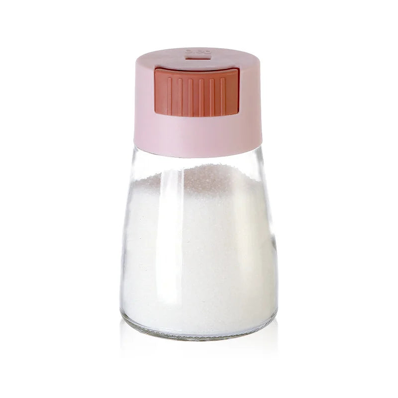 Home Cooking Herb & Spice Tools Quantitative Salt Pepper Shakers for Seasoning