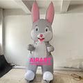 Easter Festival Event Decoration Inflatable Bunny Carrying Lucky Eggs Balloon