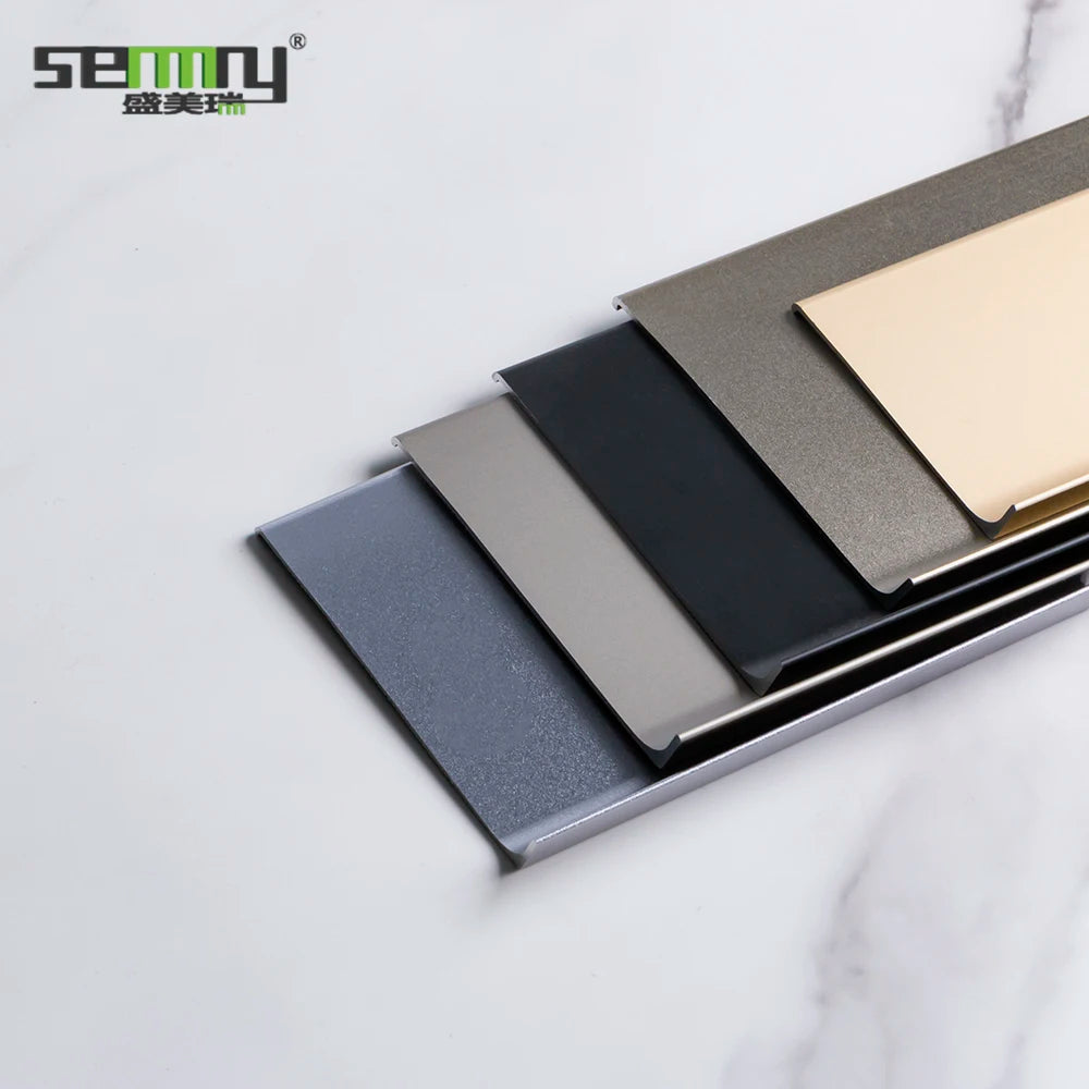 Durable Aluminum Decorative Wall Skirting Baseboard Profiles for Commercial Hotel and Office Floor Wall Trim