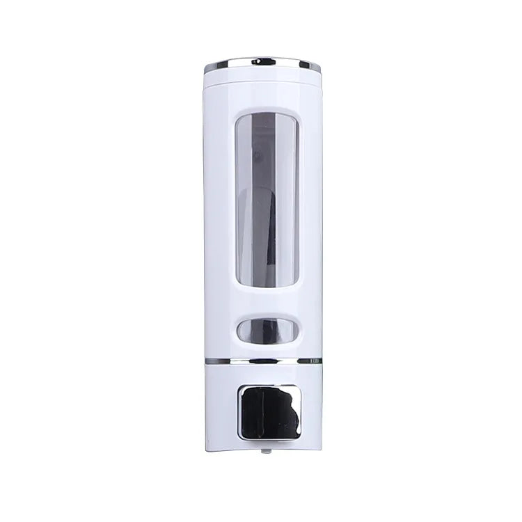 ABS Wall Mount Soap Dispenser Pump Bottle for Liquid Soap Shampoo Shower Gel Lotion