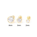 Pure Sterling Silver Jewelry Mini 2mm 3mm 4mm Bezel Earring Jewelry Making Supplies
