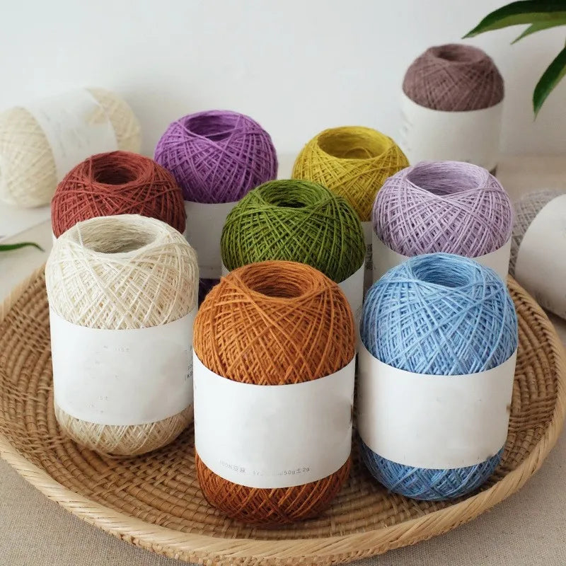 Surprise Price 1mm 100% Chunky Linen Hand Knitting Yarn for Knitting Clothing and Shawls
