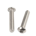 ISO7380 Iso 7380 Stainless Steel Round M2 M2.5 Countersunk Hex Head Screw Hexagon Socket Flat Head Bolts