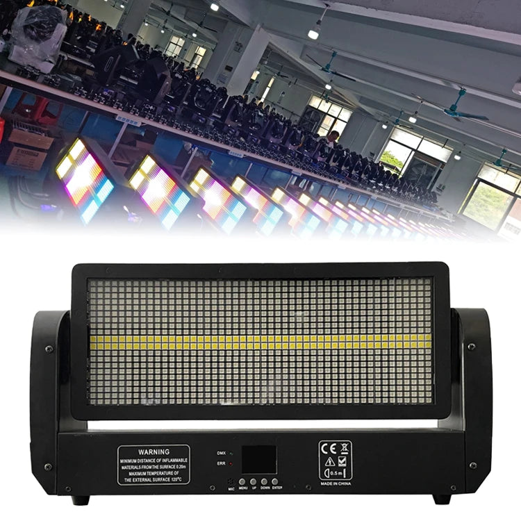 Party Effect Mix Color 960pc Rgb Full Color Dmx Led Flash Shaking Head Strobe Light