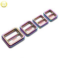 Custom Various Sizes Metal bar Adjustable Buckle Zinc Alloy Metal Flatbatback Shoe Buckles Plate