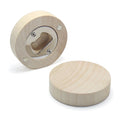 Wholesale Stainless Steel Wooden Bamboo Beer Opener Kitchen Bar Tools Promotional Gifts Fridge Magnet Round Wood Bottle Opener