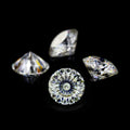 5mm Wholesale White Round Birds Nest Cut Moissanite Loose VVS GH Color Moissanite for Moissanite Ring