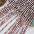 Wholesale 4mm Natural Color Thread Potato Freshwater Loose Beads DIY Jewelry Materials Wholesale Potato Freshwater Pearls