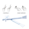 20pcs 2-in-1 Multi-Use Beeswax Safe Quick Wax Stick Kit Nose Hair Removal Tool Strips Beauty Personal Care BZ Brand 1.5*9cm