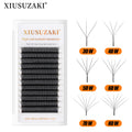 XIUSUZAKI Cilios YY Individual Eyelash Yy Lashes Double Tips Naturally Soft Real Black Mink Cilia Premade w Lash Extension