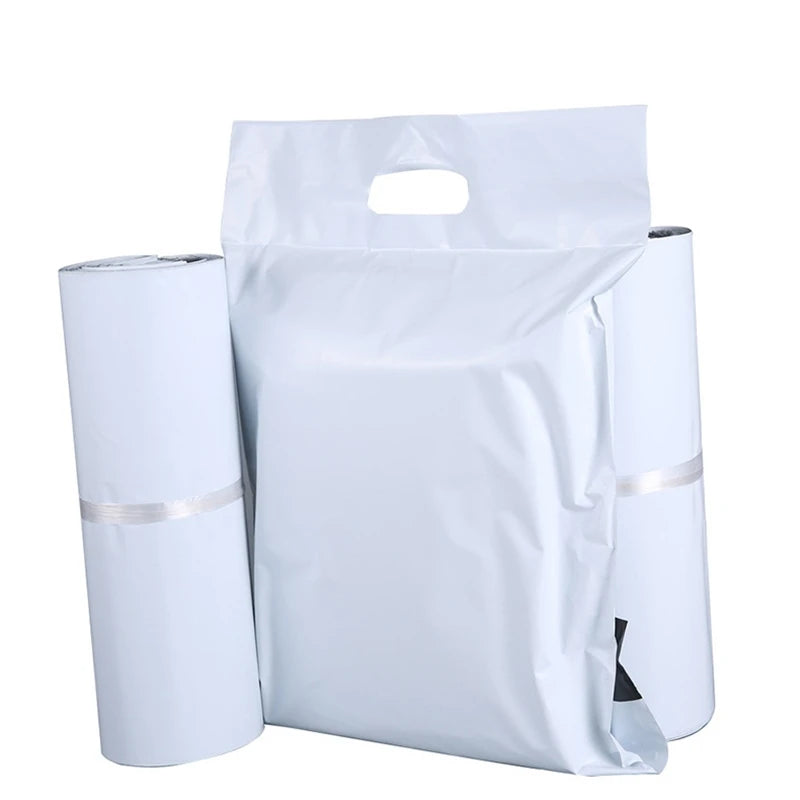 Customised Logo Cheap Price White 6x9 Shipping Cloth Package Mail Bag Custom Poly Mailing Bags With Handle