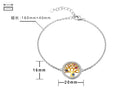 Guangzhou Sense Jewelry Manufacturer's 925 Silver and Life Tree Bracelet With Diamonds Fashion Charm Bracelets